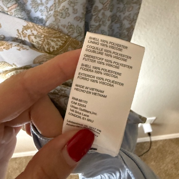 UO Paris Paisley Asymmetrical Cami - Picture 5 of 7